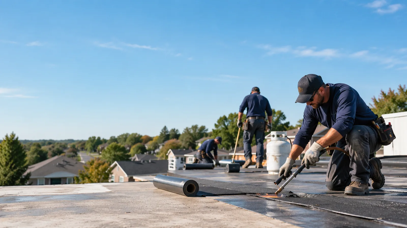 Flat Roof Leak Repair providers in Melvern, KS